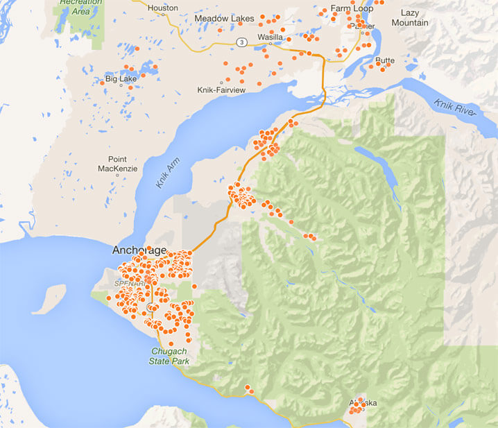 Service Areas | Renewal by Andersen of Alaska | Anchorage